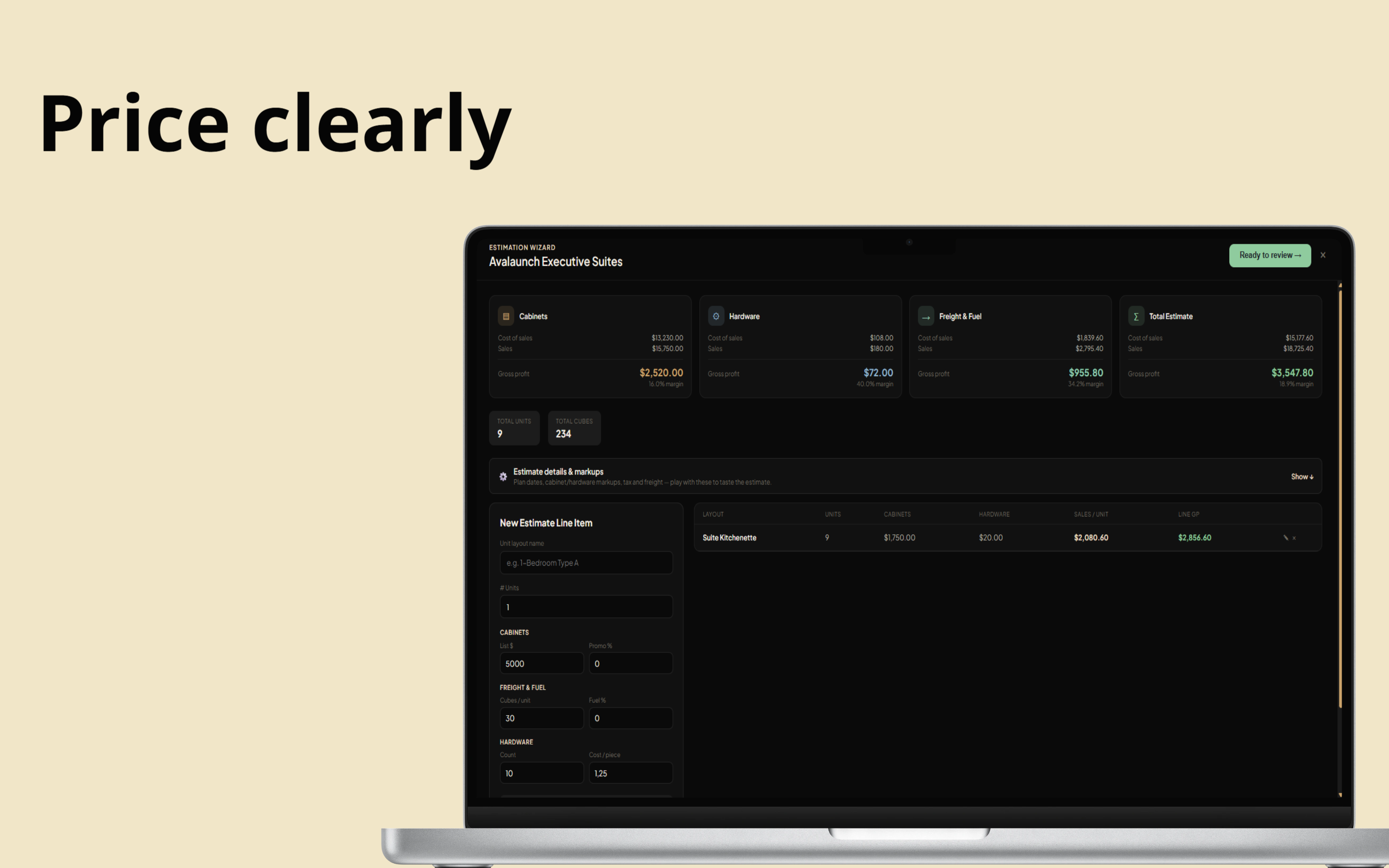 Cabinetry CRM